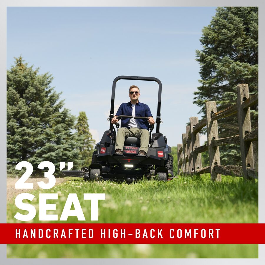 23 inch seat - handcrafted high-back comfort