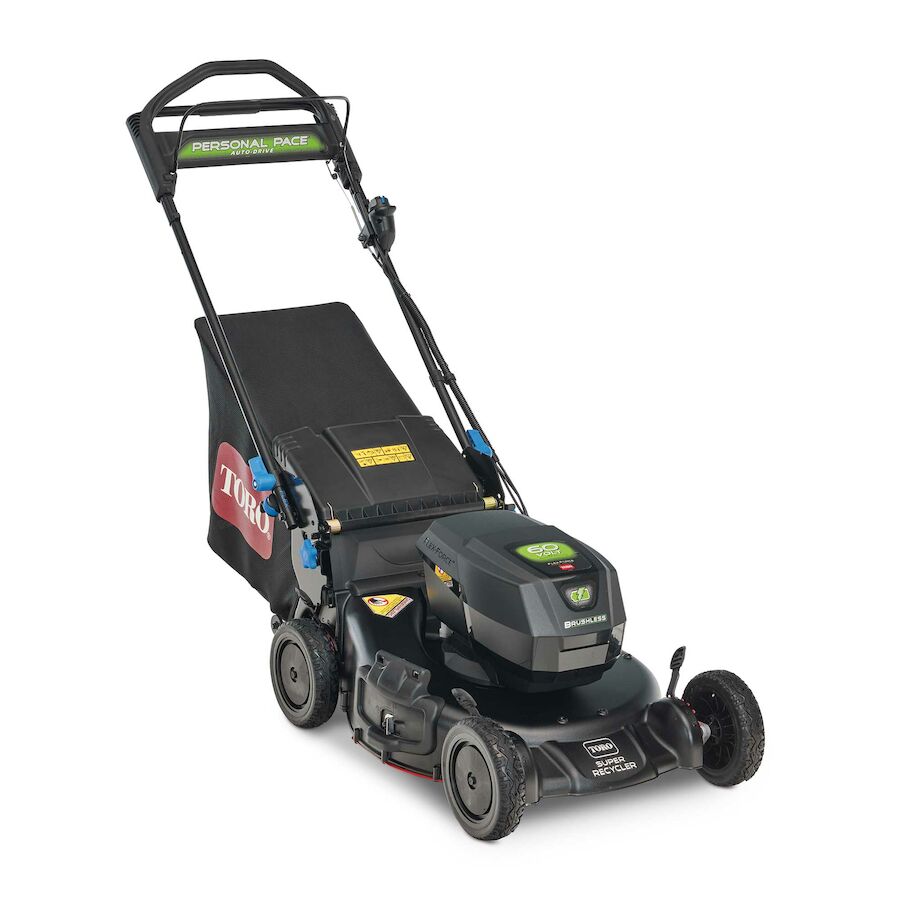 21 SMARTSTOW Electric Personal Pace Super Recycler Mower 60V MAX 21388 Toro