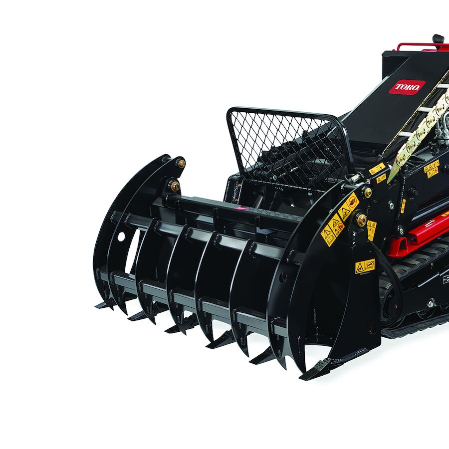 TX 2000 grapple rake attachment