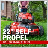 22 in. (56cm) Recycler® Self-Propel w/SmartStow® Gas Lawn Mower