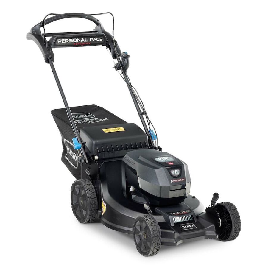 60V Max* 21 in. (53 cm) Super Recycler® w/Personal Pace® & SmartStow® Lawn Mower with 7.5Ah Battery