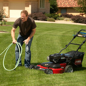 Toro lawn best sale mower timemaster