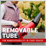 Removable Tube for maneuverability in tight spaces