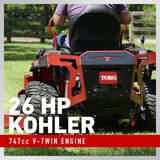 26 hp 747cc V-Twin Kohler Engine