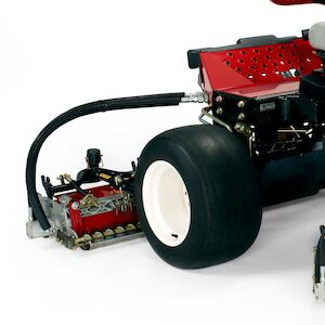 Pneu lisse, respectueux du gazon