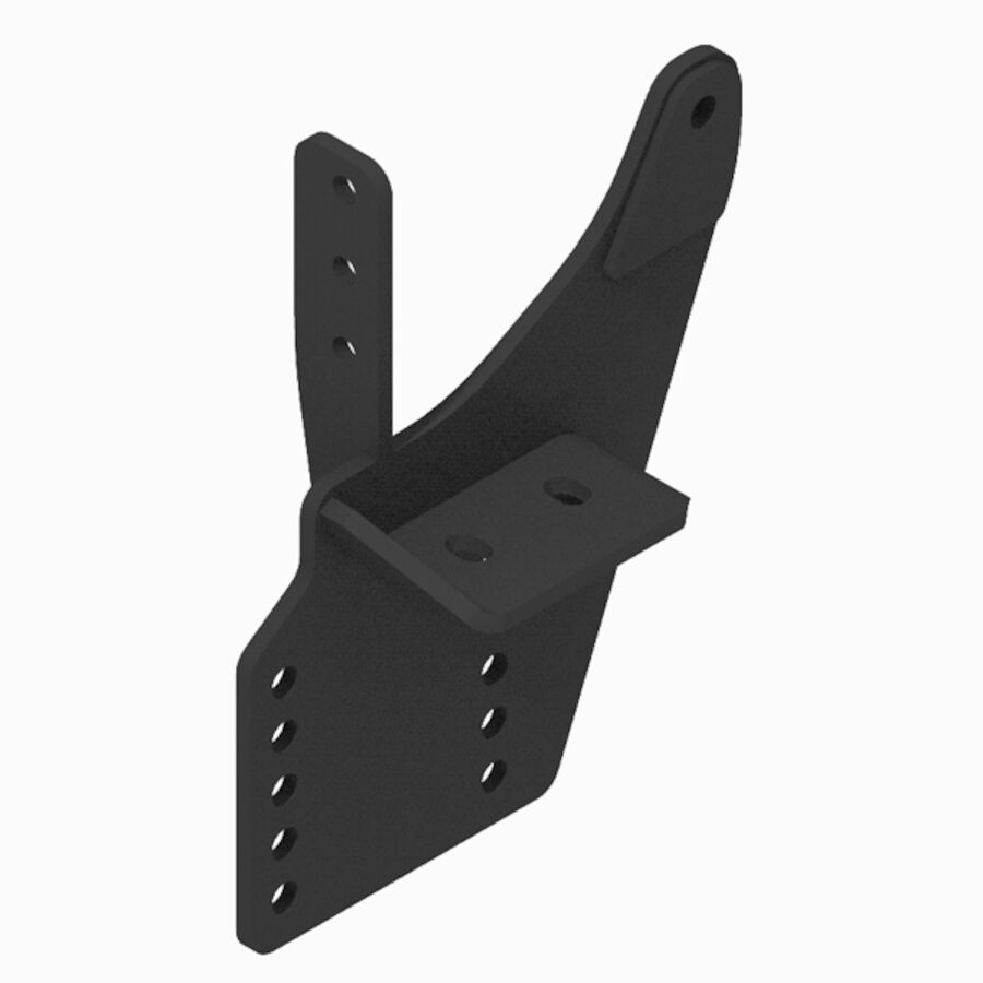 07+ Toyota Tundra Driver Side Push Beam Support Plate