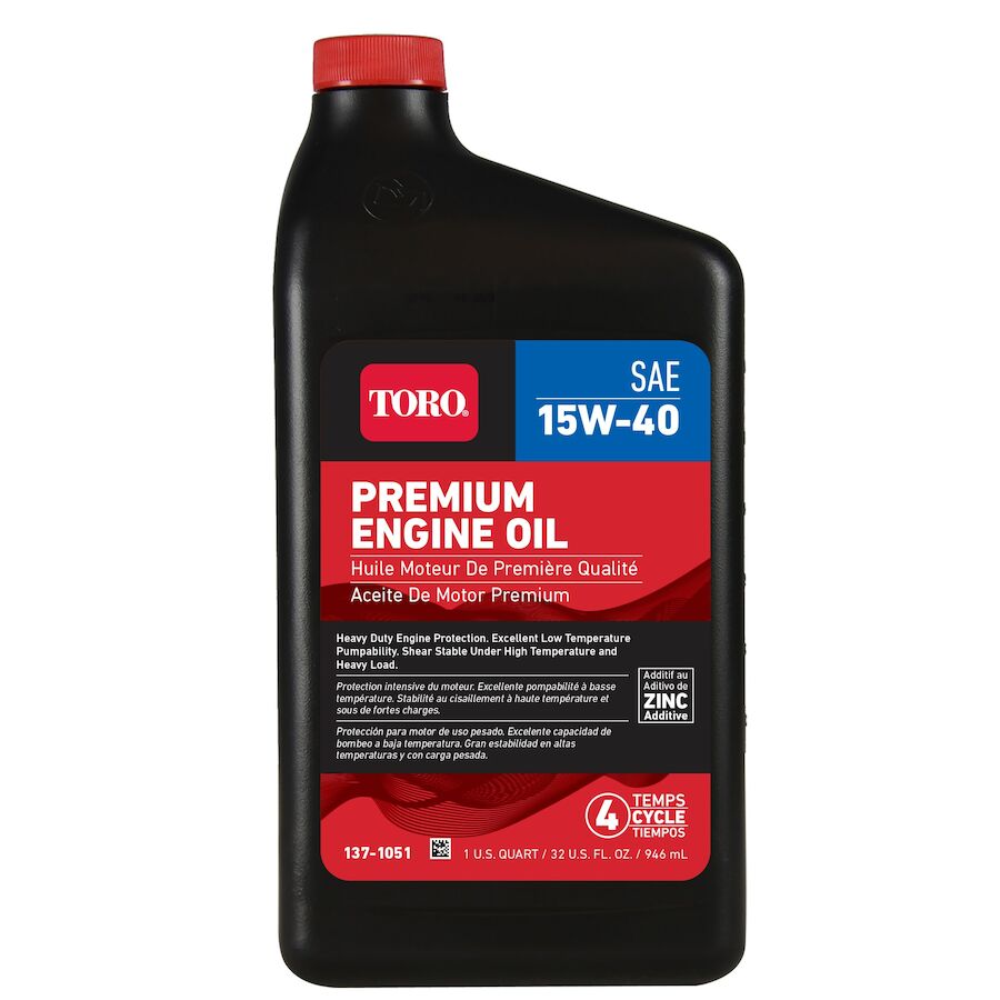 SAE 15W40 engine oil 32 oz