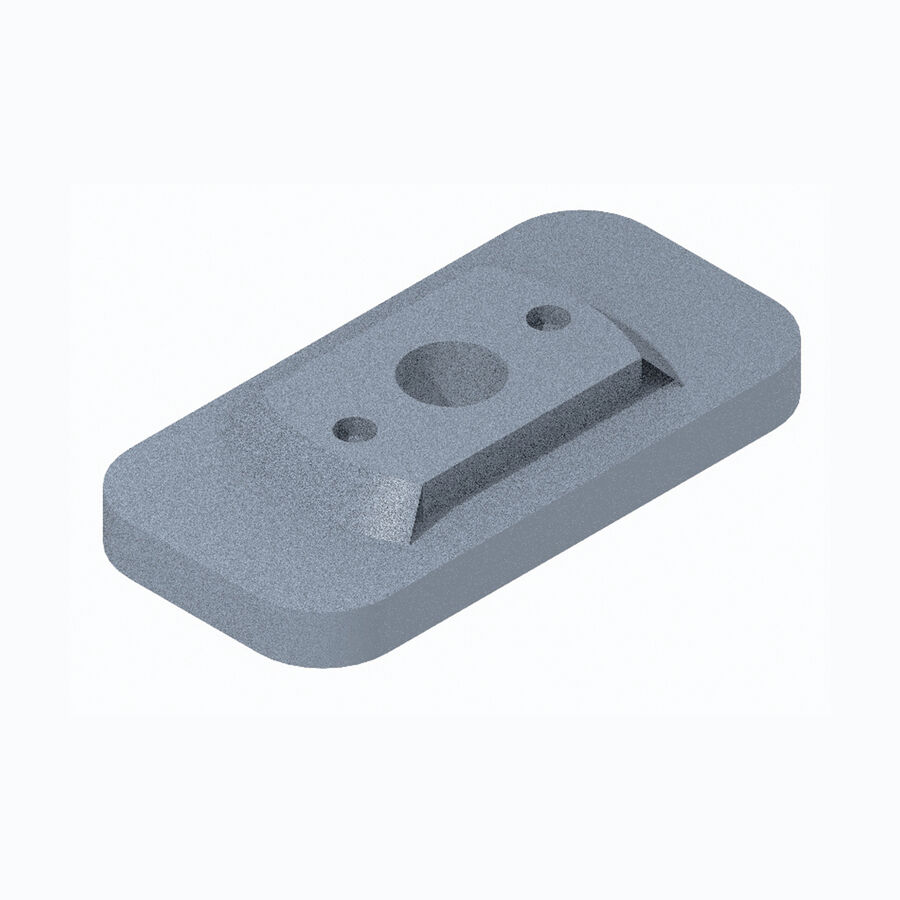 NUT PLATE ASM-REAR, UC, KUBOTA 4/500 08+