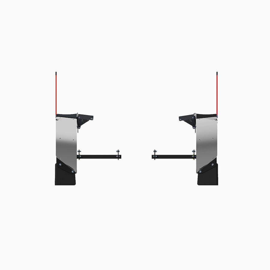Stainless Steel XT, TEV, and DXT Plow Wing Extensions