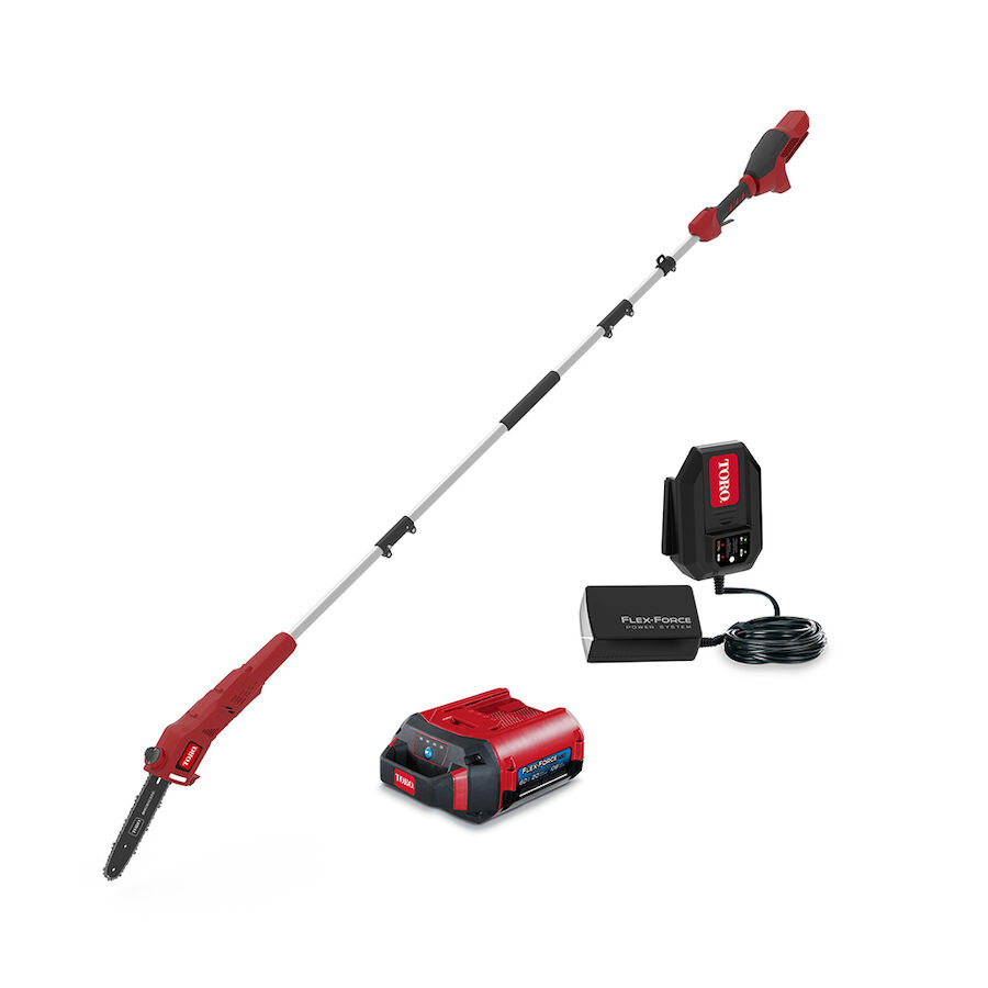 Sierra de pértiga eléctrica de 10" (25.4 cm) con batería 60V MAX* y Flex-Force Power System®