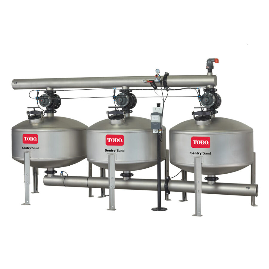 Filtro de arena de cámara única SentrySand de Toro