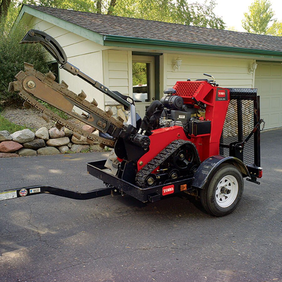 Toro Trailer for the TRX Trenchers and STX Stump Grinders.