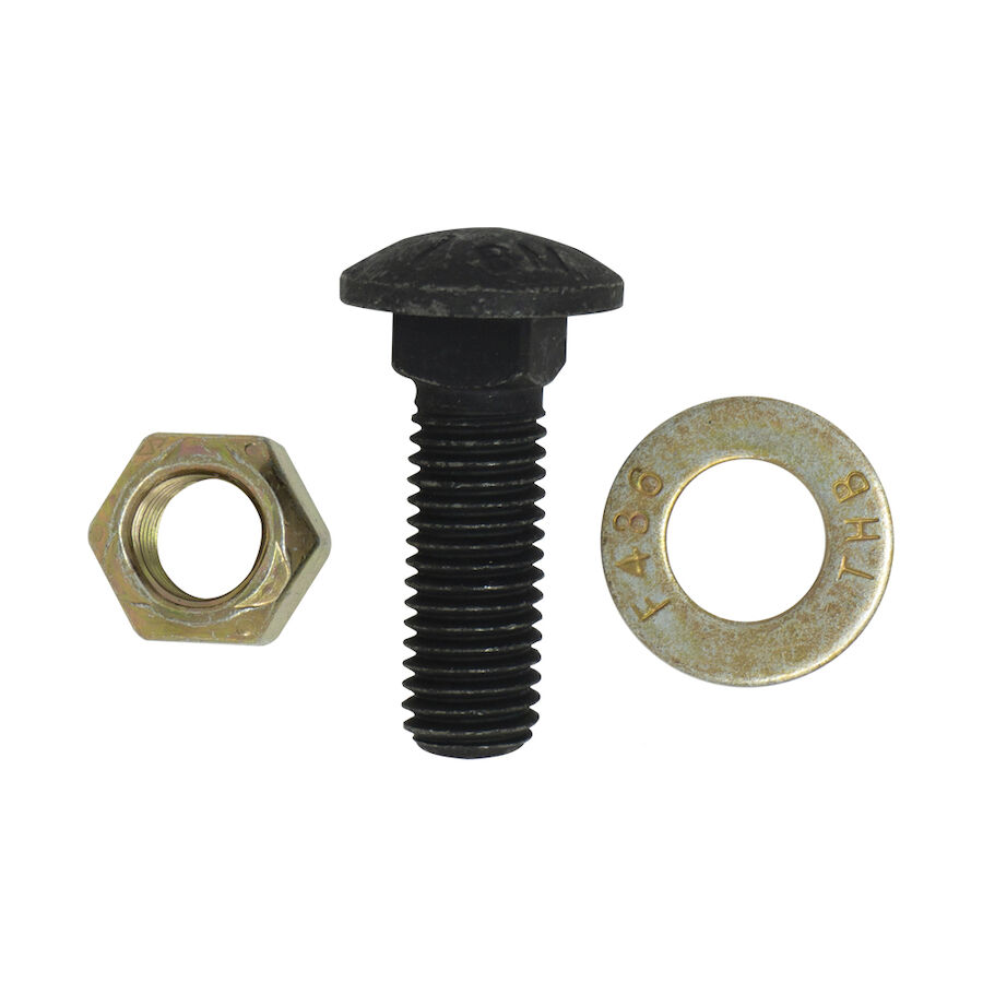 Cutting Edge Bolt Kit, 5/8" Bolt, Nut, Washer (QTY 10 ea)