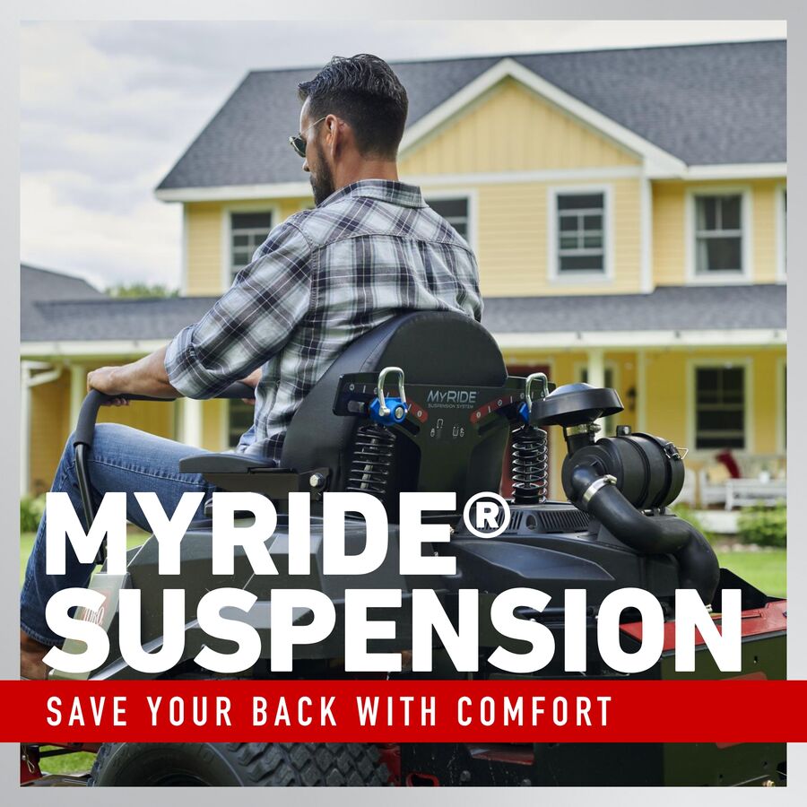 MyRIDE suspension save your back with comfort