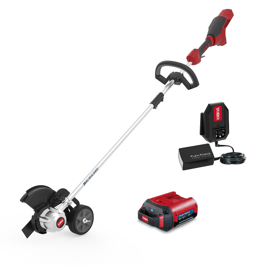 60V MAX* Electric Battery 8" (20.3 cm) Brushless Stick Edger (51833)