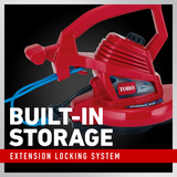 Built-in storage extension locking system