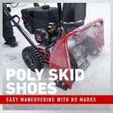 Poly Skid Shoes - Easy Maneuvering with No Marks