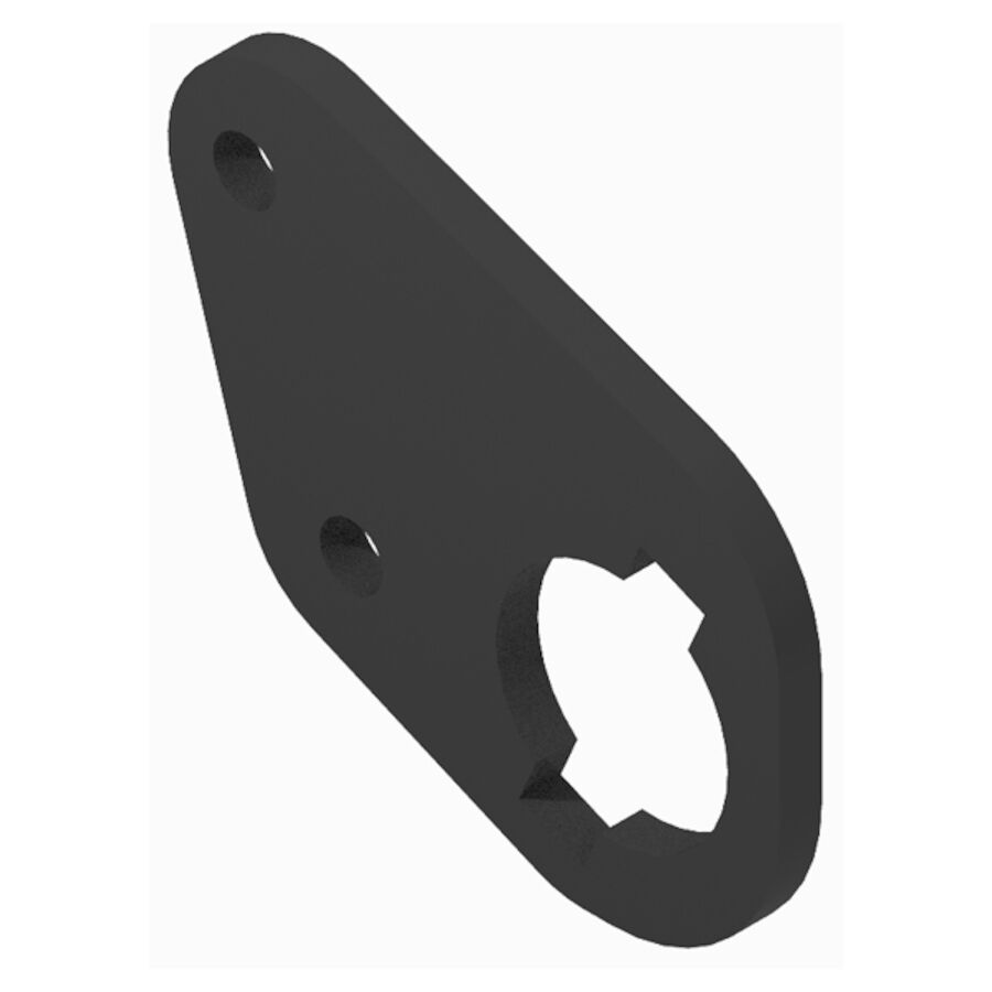 Plow Rib Bracket, Wing Extension