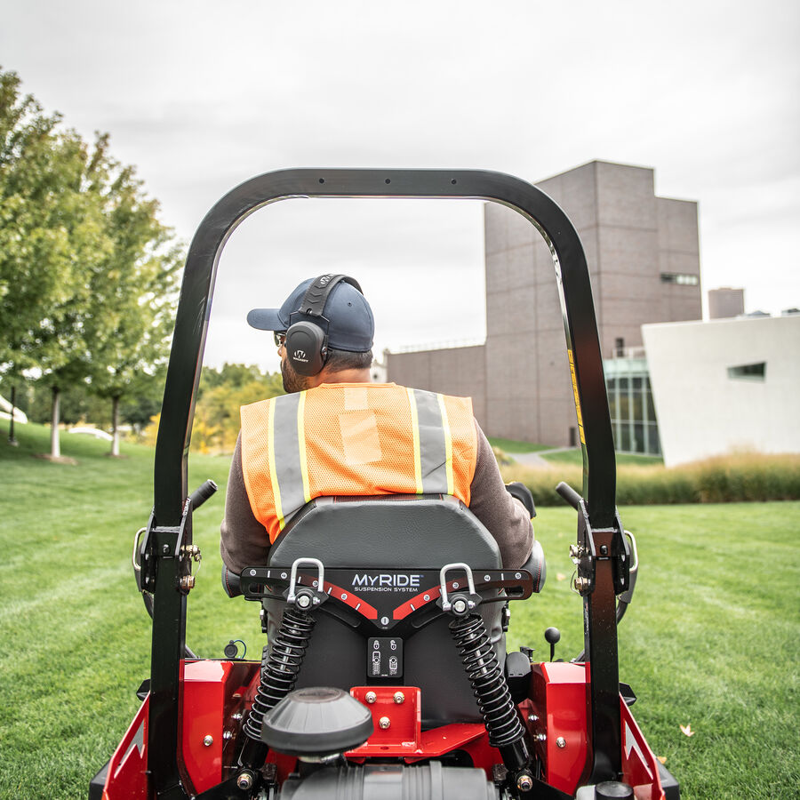 Z Master 4000 HDX MyRIDE Series mower in use