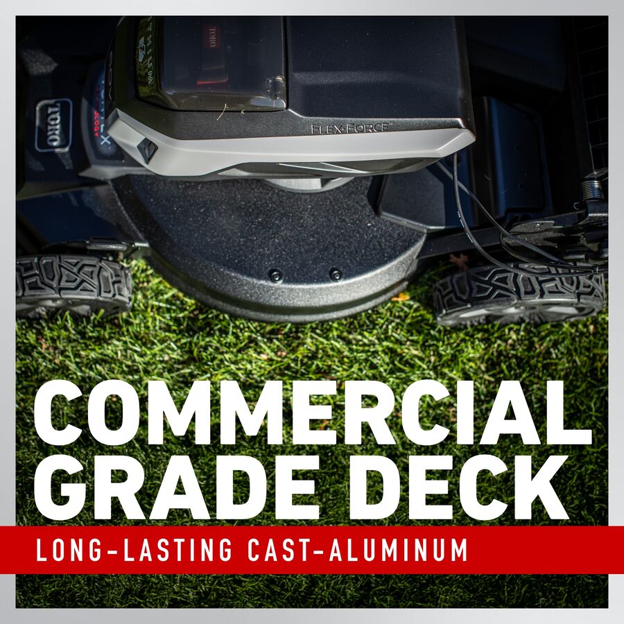 Commercial Grade Deck - long lasting cast aluminum