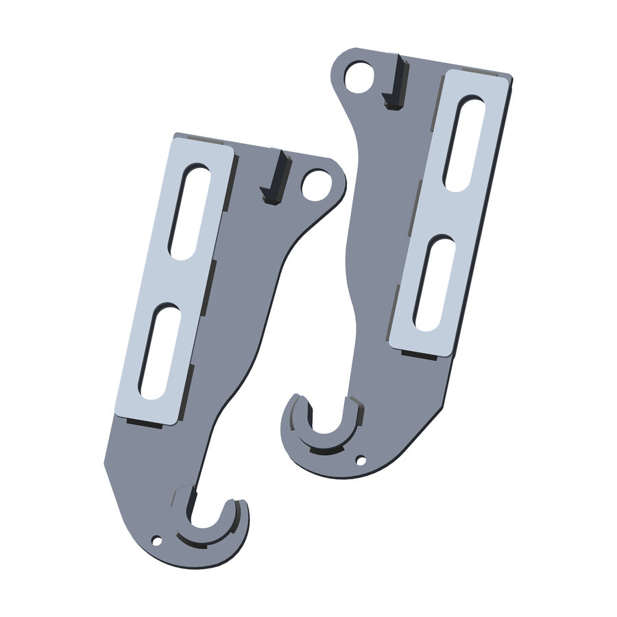 KIT-COUPLER HOOK, DEERE/VOLVO, LDR/BH