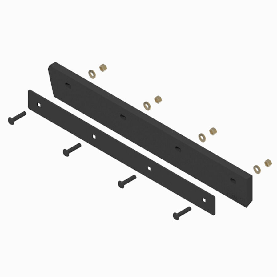 *OBSOLETE USE MSC27941* 5'6" V-XT Driver Side Urethane Cutting Edge Kit