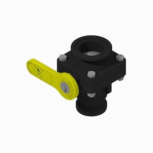 VALVE- BALL [2" QD X 2" FLANGE]