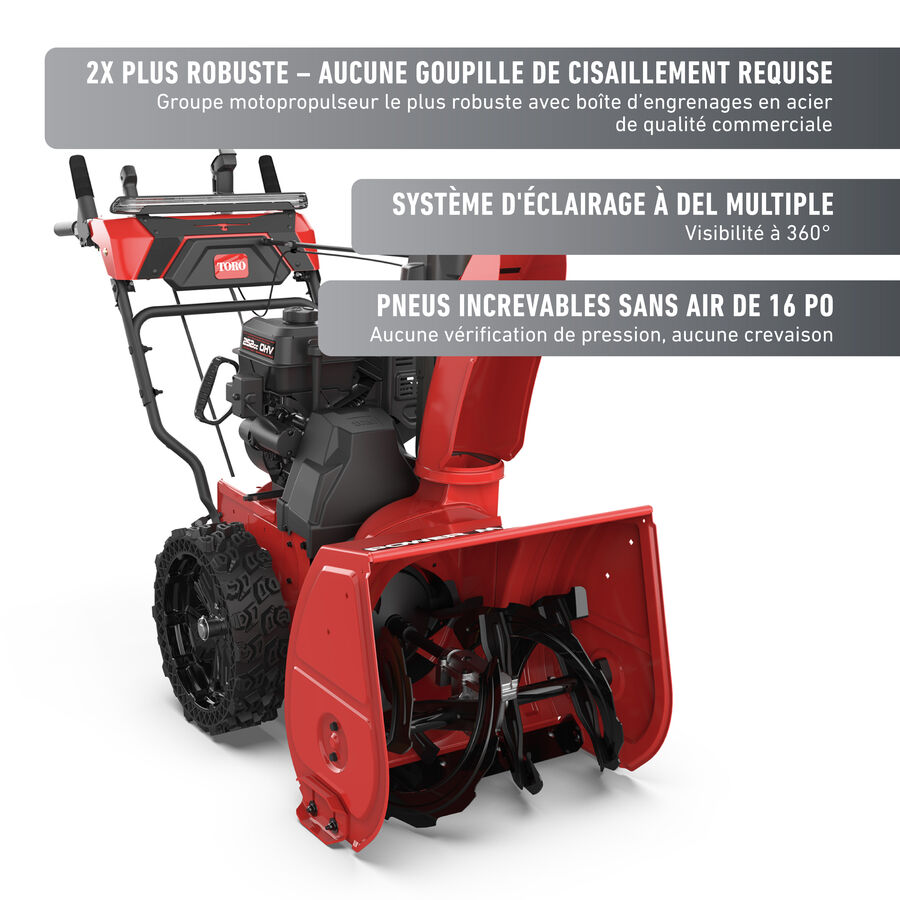 Souffleuse à Neige à Essence à Deux Phases Power Max HD de 71 cm (28 po)