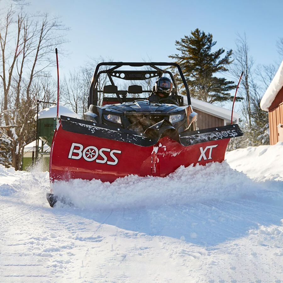 Quick Snow Removal: UTV and ATV Snowplow Attachments -  Motors Blog