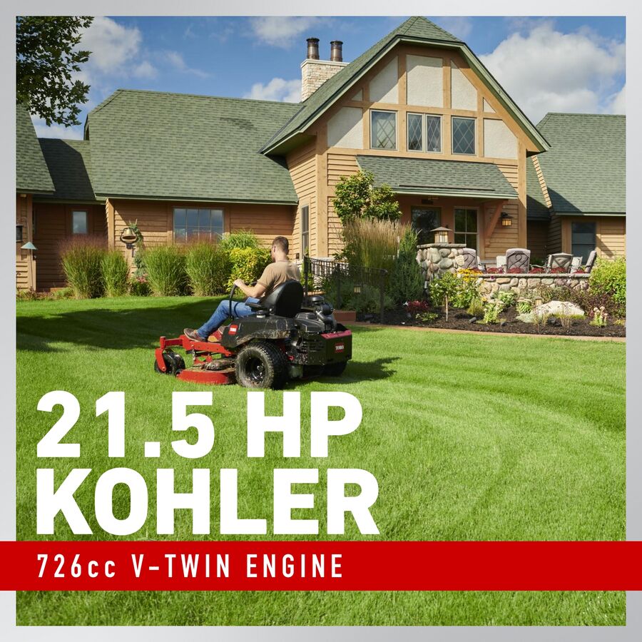 21.5 hp Kohler 726cc V-Twin Engine