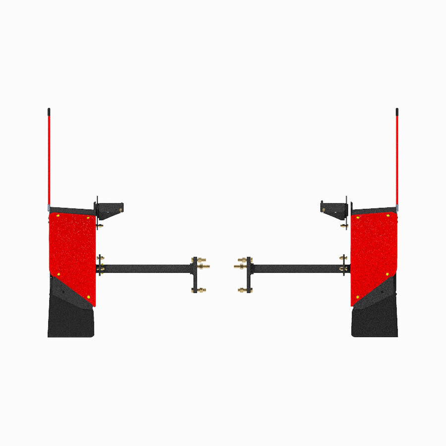 Poly Plow Wing Extensions for Straight Blade and Flat Top Power-V Plows 
