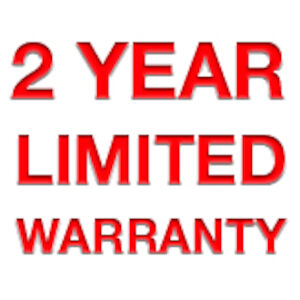 2 Year Limited Warranty