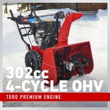 302cc 4-cycle OHV Toro Premium Engine