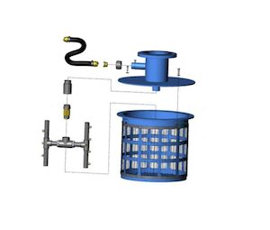 Pre Pump Strainer with Reliable sprinkler and nozzle cleaning mechanism