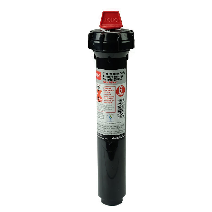 6 in. spray head, body only, w/PR, X-FLOW | Toro