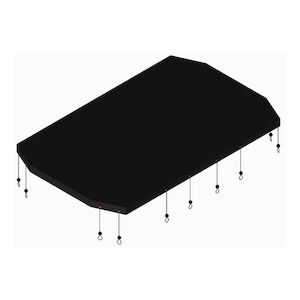 6.5' Tarp with Bungees, VBX