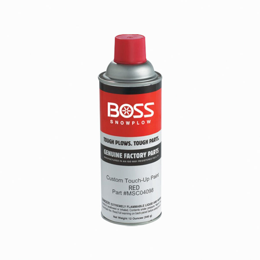 BOSS Red Spray Paint