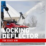 Locking deflector for exact aim