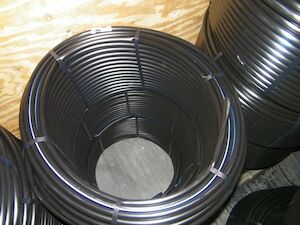 Blue Stripe Oval Hose