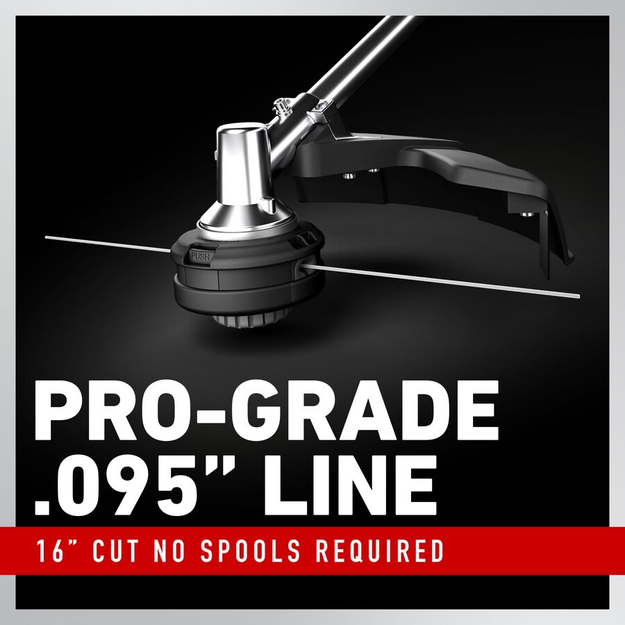 Pro-grade .095 inch line 16" cut no spools required