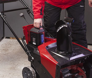 Toro battery on sale snow blower