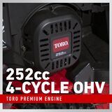 252cc 4-cycle OHV Toro Premium Engine