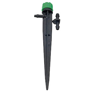 Adjustable Flow Stream Emitter with Stake, 5 pack