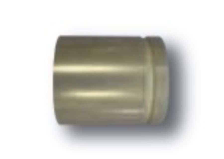 Metallic insert victualic groove fitting