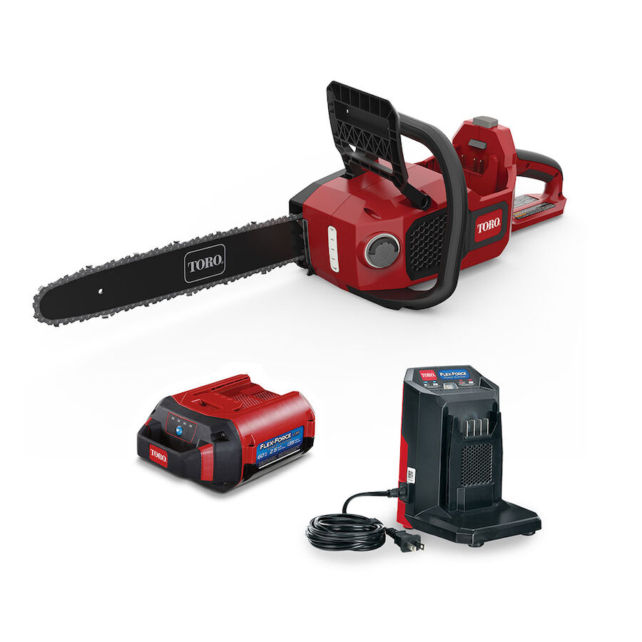 60V 18-Inch Cordless Chainsaw & Battery