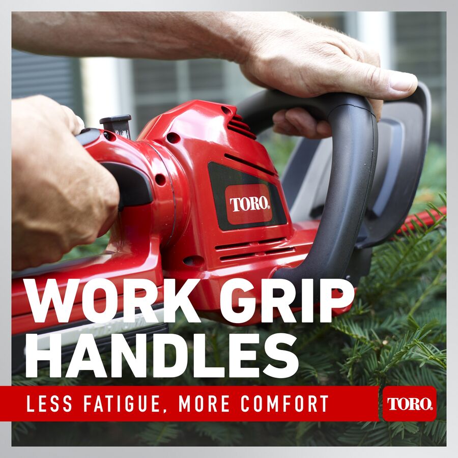 Work grip handles - less fatigue, more comfort