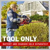 60V MAX* Electric Battery Hedge Trimmer Bare Tool | Yard