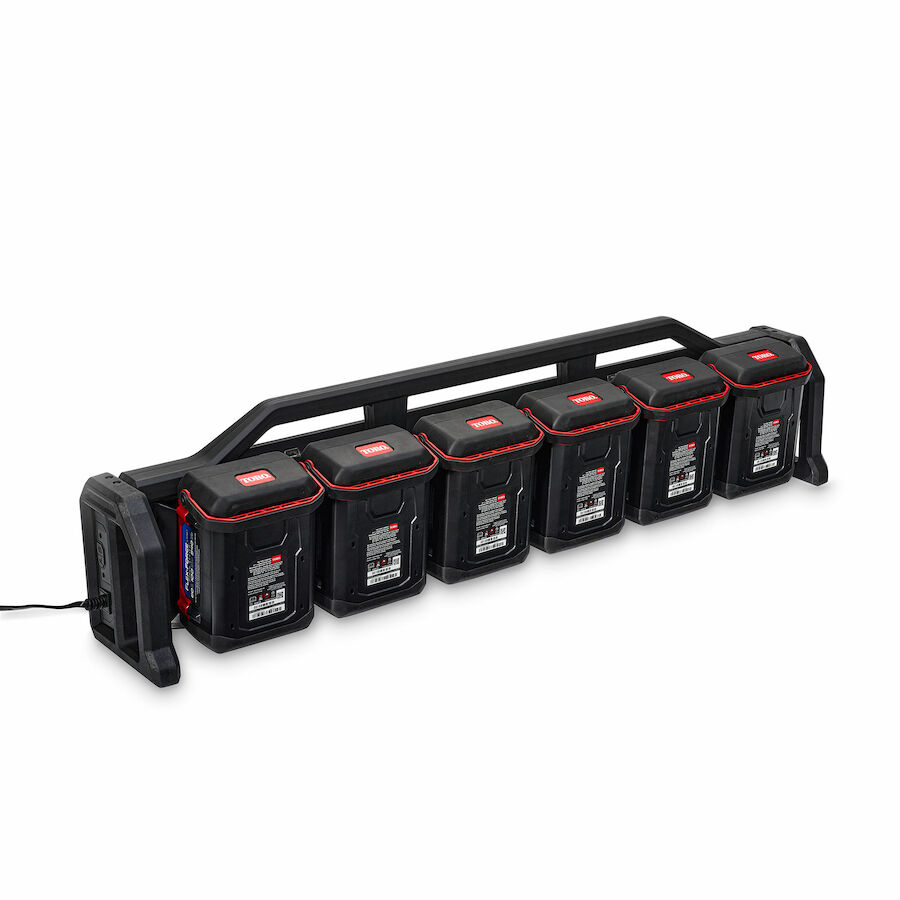 Flex-Force 6-Pod Charger | 60V MAX* Electric Battery | 66550 | Toro