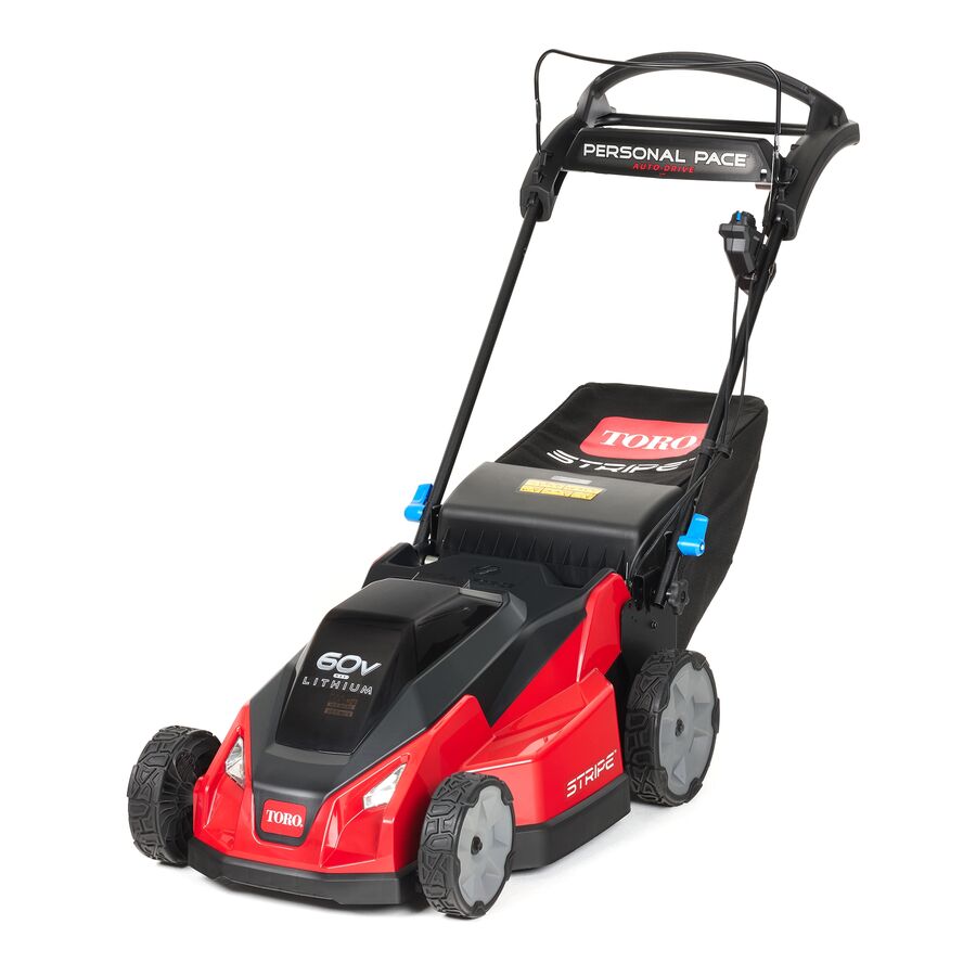 60V MAX* 21 in. (53cm) Stripe® Dual-Blade w/Personal Pace® Lawn Mower - 8.0Ah Battery Included