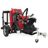 Trailer for the TRX Trencher and  STX Stump Grinder